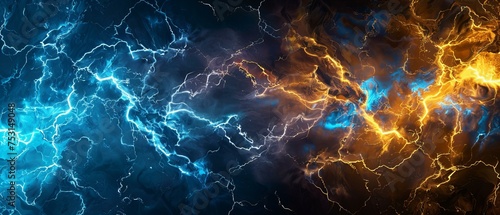 background with lightning