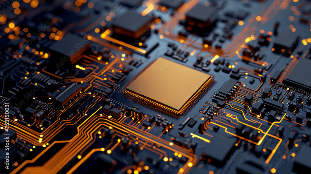 Close-up of Semiconductors Arranged in a Technological Pattern, Emphasizing Innovation and Advanced Electronics Concept Close-up of Semiconductors Arranged in a Technological Pattern, Emphasizing Innovation and Advanced Electronics Concept