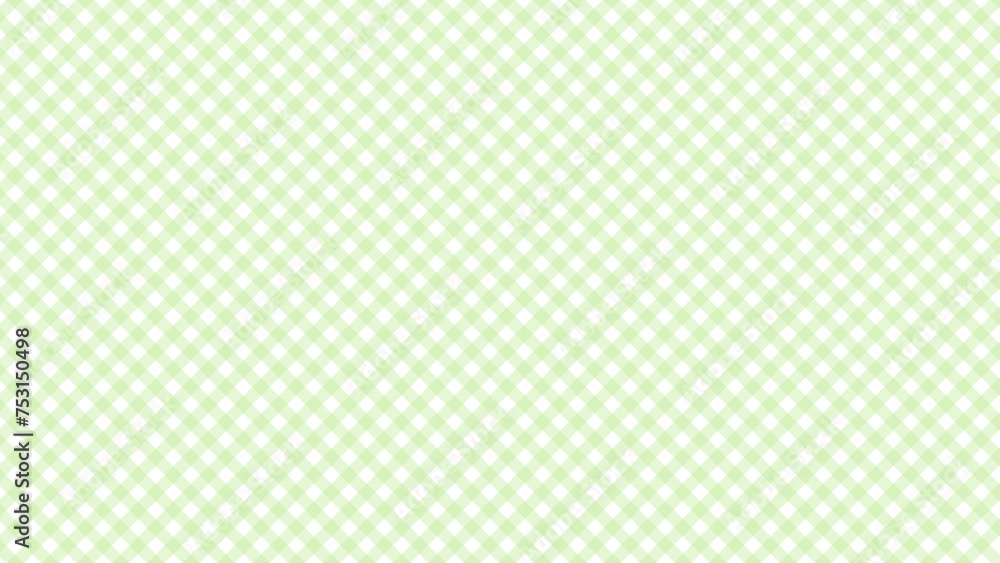 Diagonal green checkered in the white background Diagonal green checkered in the white background