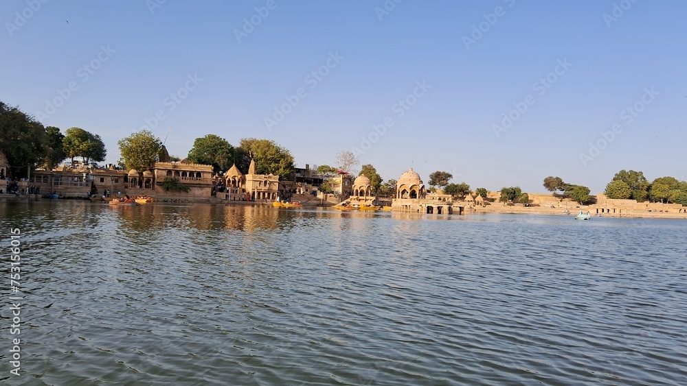Gadisar Lake,  Jaisalmer, Rajasthan, India