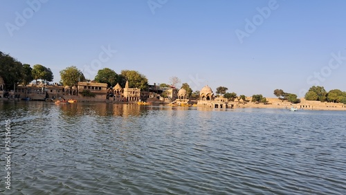 Gadisar Lake, Jaisalmer, Rajasthan, India