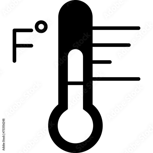 Fahrenheit Degrees Icon