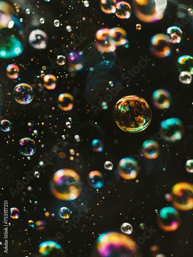 Wallpaper Mural background with bubbles Torontodigital.ca