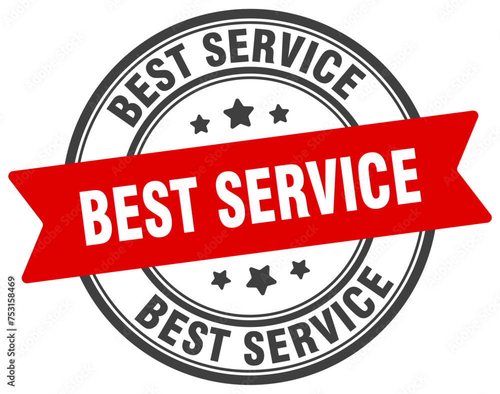 best service stamp. best service label on transparent background. round sign best service stamp. best service label on transparent background. round sign
