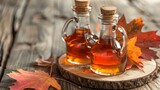 Maple syrup is a syrup made from the sap of maple trees