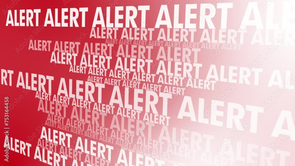 Red alert urgent message on red background, high priority warning conveying critical information and pressing alarm Red alert urgent message on red background, high priority warning conveying critical information and pressing alarm