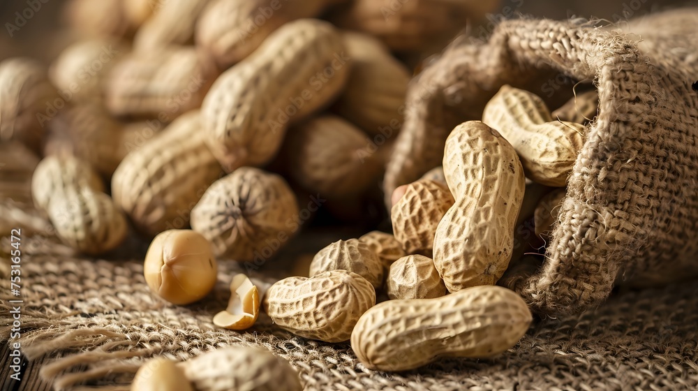 peanuts on a bowl over wooden table peanuts on a bowl over wooden table
