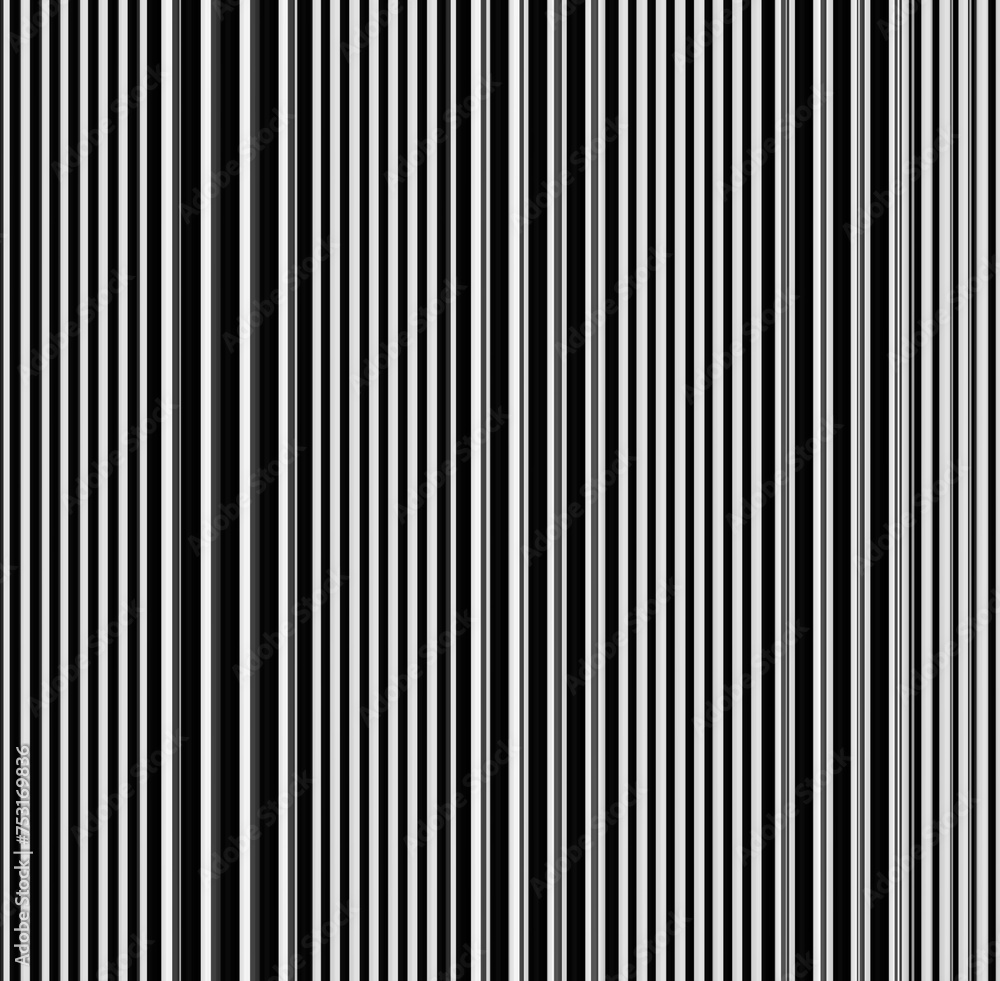 Obraz premium Black and white stripe abstract background. Motion effect. Grayscale fiber texture backdrop and banner. Monochrome gradient pattern and textured wallpaper.
