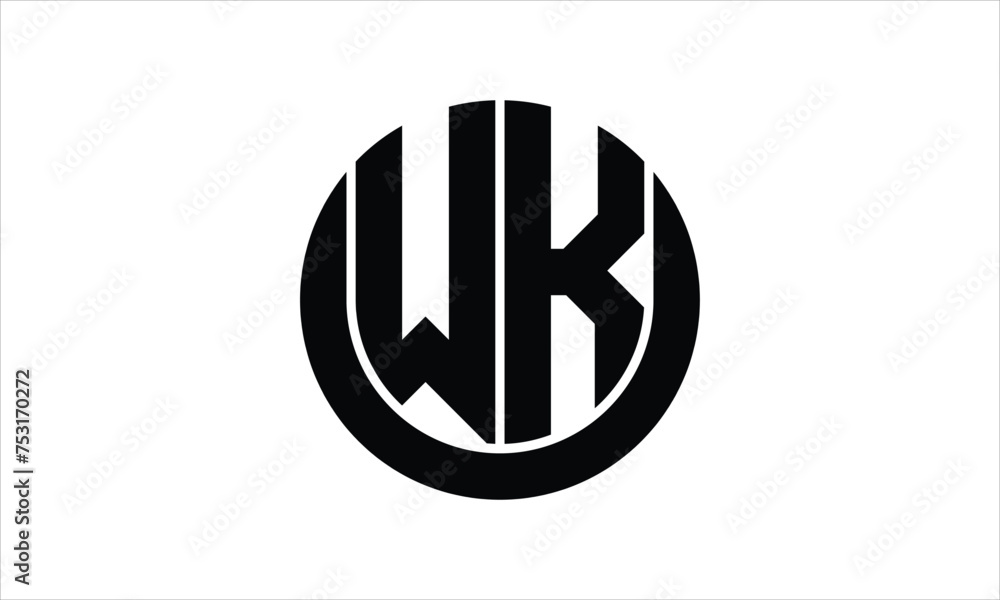 WK initial letter circle icon gaming logo design vector template. batman logo, sports logo, monogram, polygon, war game, symbol, playing logo, abstract, fighting, typography, icon, minimal, wings logo WK initial letter circle icon gaming logo design vector template. batman logo, sports logo, monogram, polygon, war game, symbol, playing logo, abstract, fighting, typography, icon, minimal, wings logo