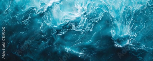 Watercolor ocean wave background texture. Marble wash art abstract background.