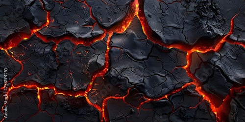 Lava Background Texture