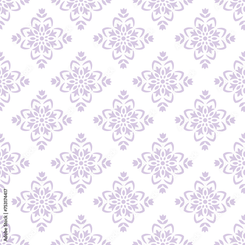 Seamless damask pattern medallion pattern vector repeat file boho style tile artwork small pattern Seamless damask pattern medallion pattern vector repeat file boho style tile artwork small pattern