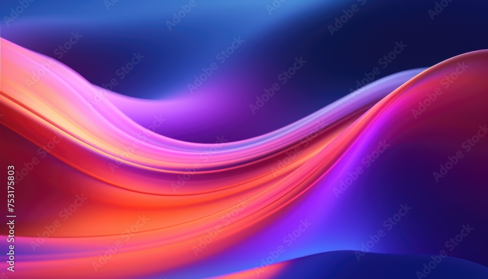 Abstract vibrant colors wavy flow 3d rendered Abstract vibrant colors wavy flow 3d rendered
