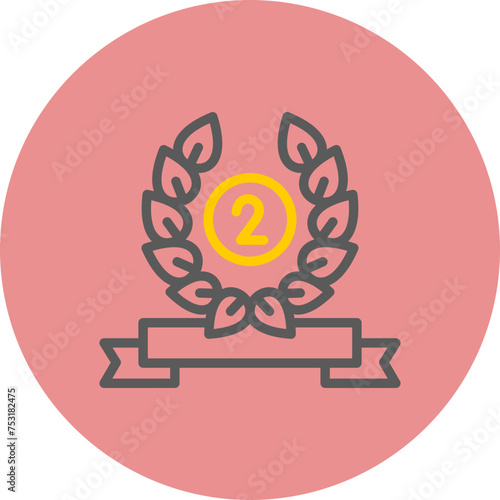 Reward Line Two Color Circle