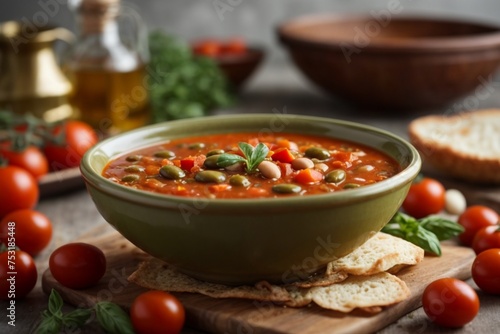 Fasolada: A bean soup made with tomatoes, olive oil, and vegetables, often considered the national dish of Greece.

