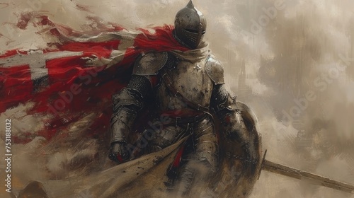 Worn from War: Templar Knight's Tenacity photo