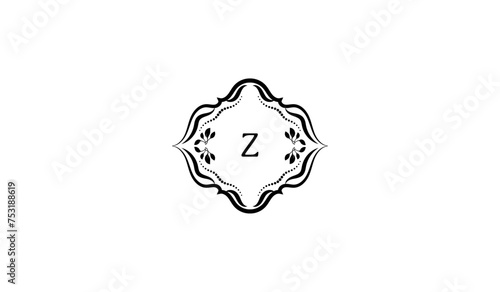 Fish on White Luxury Alphabetical Logo