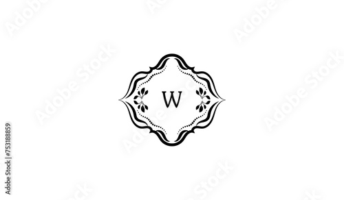 Fish on White Luxury Alphabetical Logo