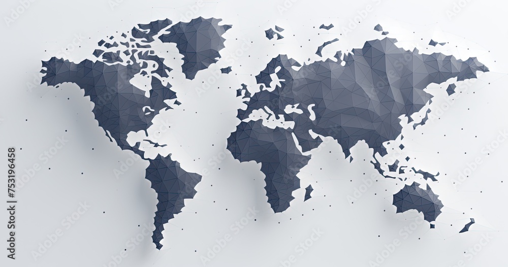 image showing a world map in dots