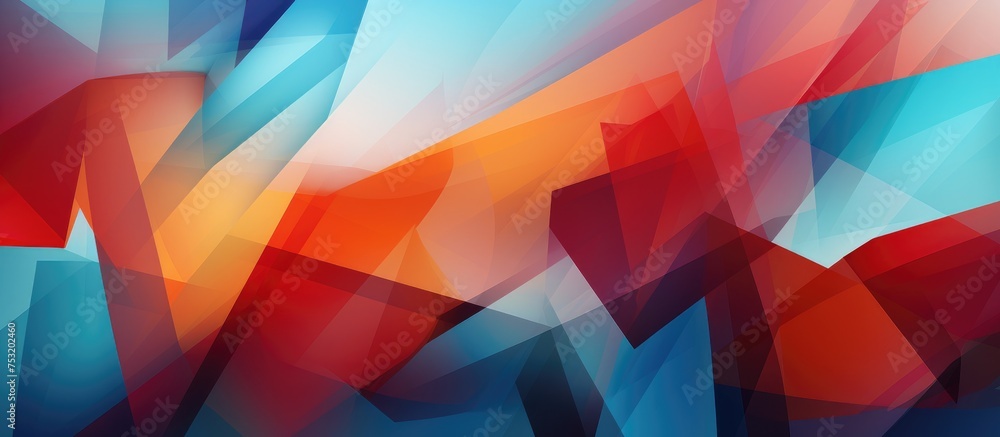 Irregular geometric shapes abstract background Irregular geometric shapes abstract background