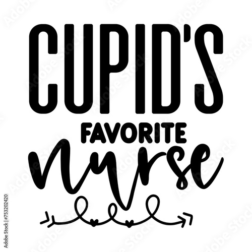 Cupid's Favorite Nurse SVG