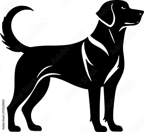 Pet dog icon isolated on white background