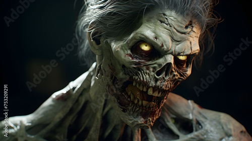 Night of The Undead: Frightfully Realistic CG Zombie Rising from The Shadows