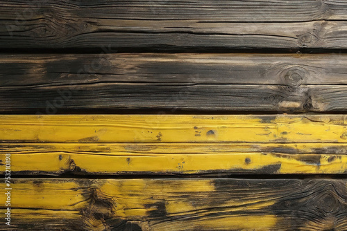 Wallpaper Mural black and yellow and dark and dirty wood wall wooden plank board texture background Torontodigital.ca
