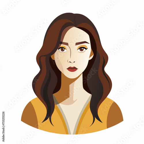 Portrait of casual woman