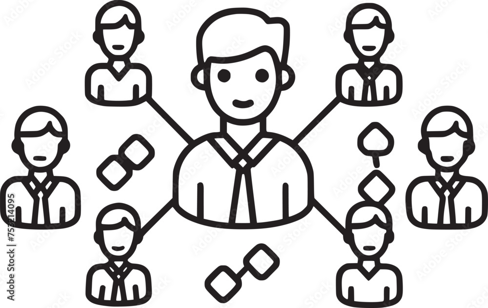 Man Icons set with editable vector collections. Man Icons set with editable vector collections.