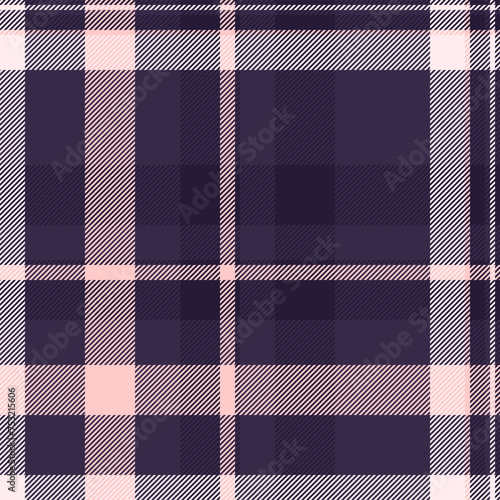 Seamless texture tartan of vector pattern textile with a plaid fabric background check.