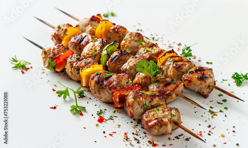 Treat Yourself to a Delicious Summer Meal: Grilled Kebab and Veggies