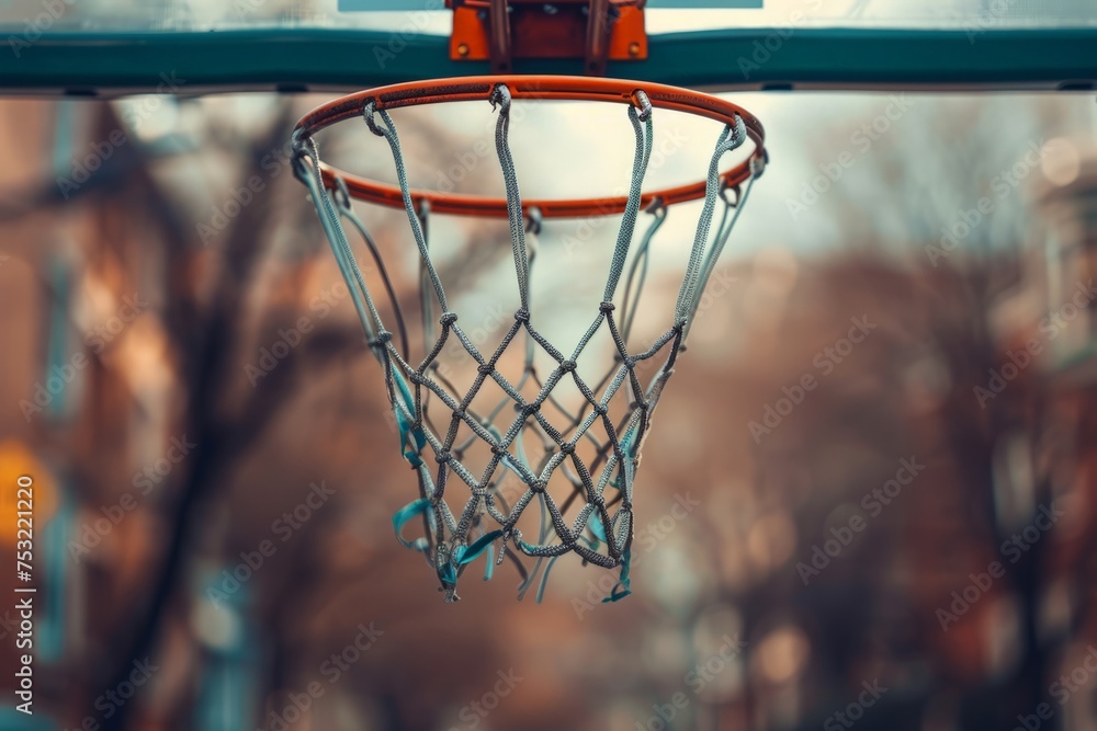 Basketball Hoop and Ball