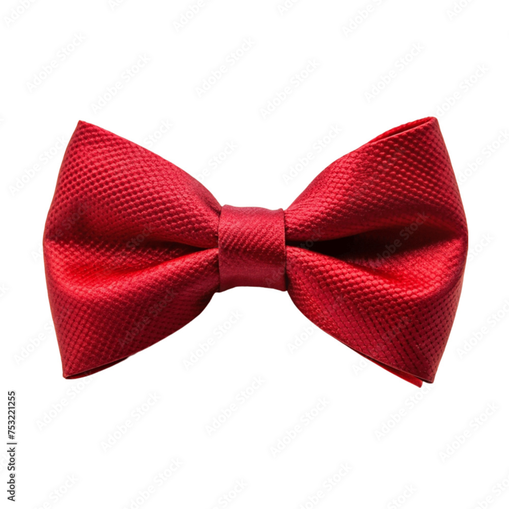 red bow tie isolated on Transparent background. red bow tie isolated on Transparent background.