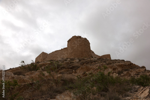 Jordan Shobak Castle on a sunny winter day