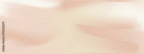 Nude gradient background with neutral color. Light peach soft texture with blur. Soft gradient mesh. Vector illustration