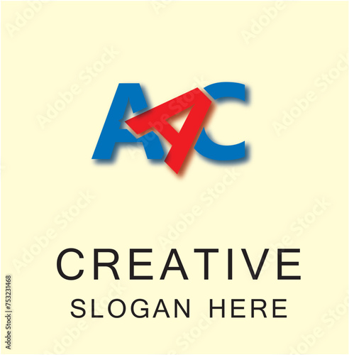 Free Download AAC 3 Letter Logo Creative - GFXLoad