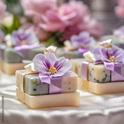 soap and flowers