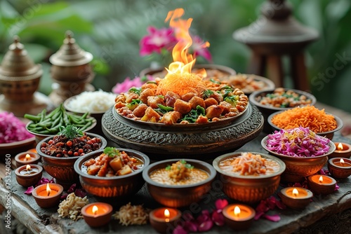 Showcase the culinary delights of Konkanastha Brahmin weddings