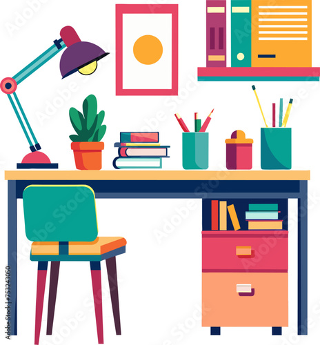 Minimalist unhappy Man Anxiety, professional woman interview room, computer human body DNA strands, bacterias medical Silhouette Vector Graphics element illustration