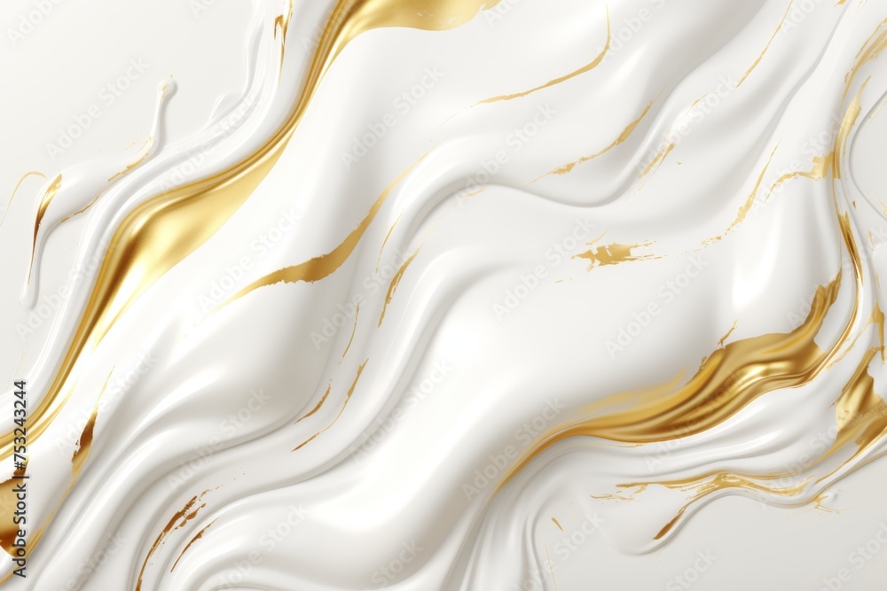 Obraz premium Elegant marble and gold abstract background texture with luxurious style lines for design projects