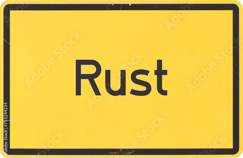 Ortsschild Rust