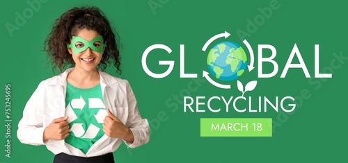 Banner for Global Recycling...