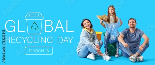 Banner for Global Recycling...