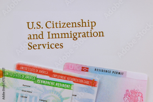 Immigrants in United States with Residence Permit, Employment Authorization Card, Permanent Resident Status need following documents order to live comfortable life photo