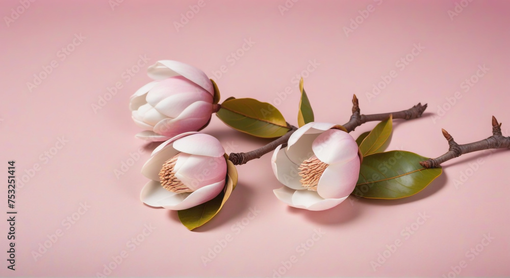 Obraz premium magnolia tree blossom