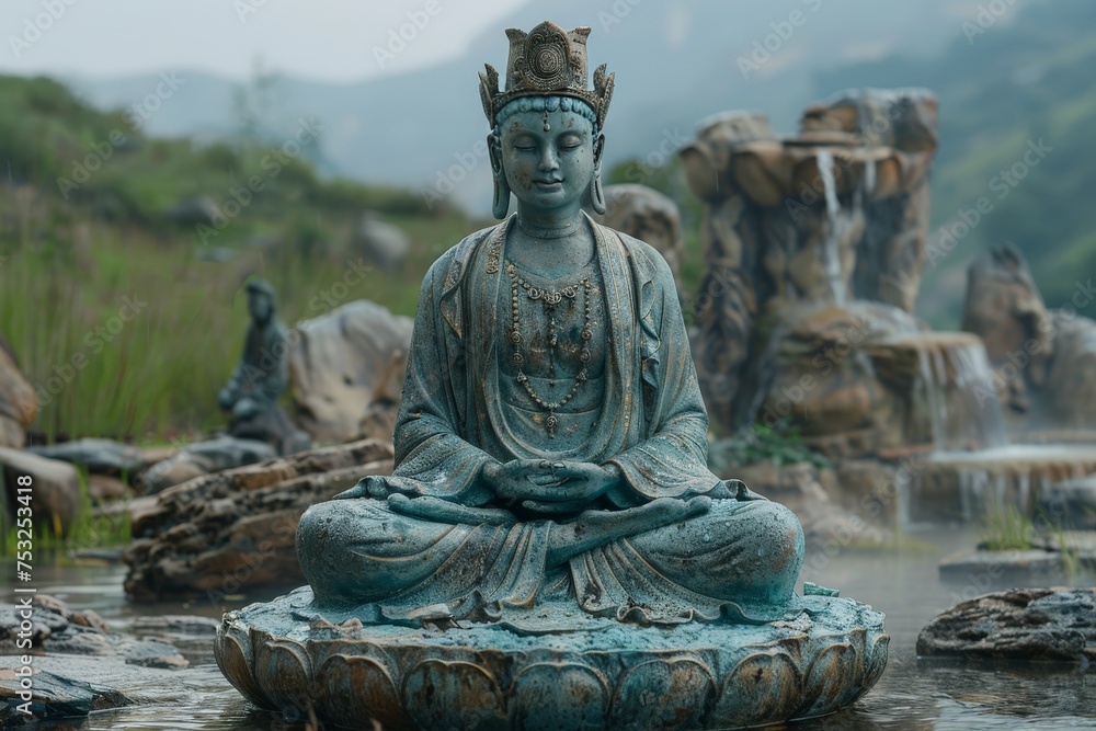 zen garden statue zen garden statue