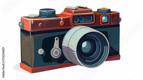 Cartoon of old camera icon