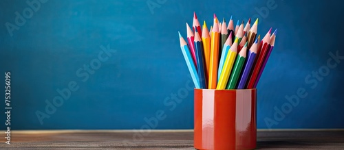 Vibrant Red Cup Holding Ass...