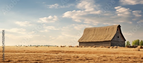 Golden Wheat Field With Vib...